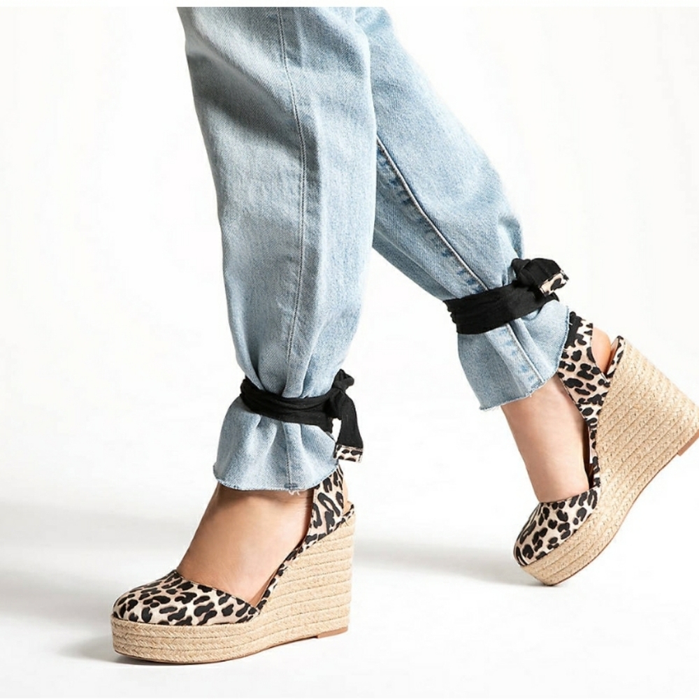 Leopard Espadrille
